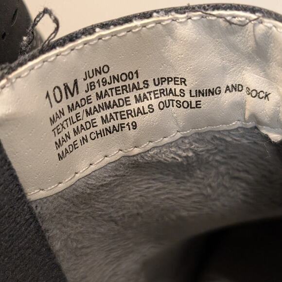 JBU By Jambu Booties Black Vegan Leather Classic Style - Size 10 - Picture 8 of 8